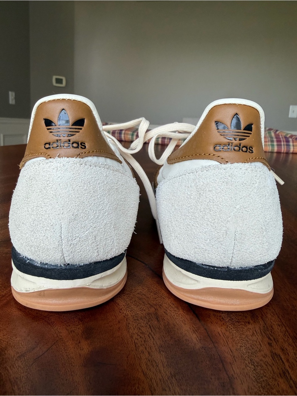 adidas Originals SL 72 OG Womens Sneakers Cream Bronze Strata Sz 9 Retro Terrace - Picture 6 of 16